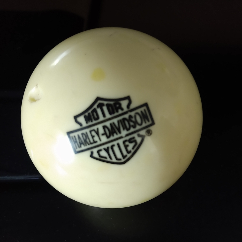 Harley-Davidson cue ball